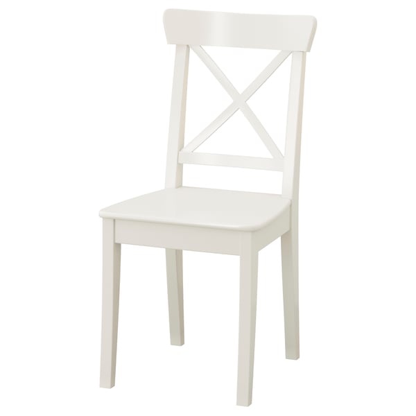 ingatorp ingolf tafel en 4 stoelen wit nordvalla beige ikea