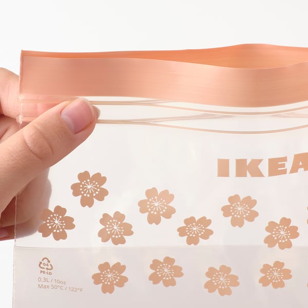 Istad Hersluitbare Zak 0 3 L Ikea