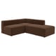 JÄTTEBO Mod crnr sofa 2,5-zits w chaise lng, rechts/Samsala donkerbruin