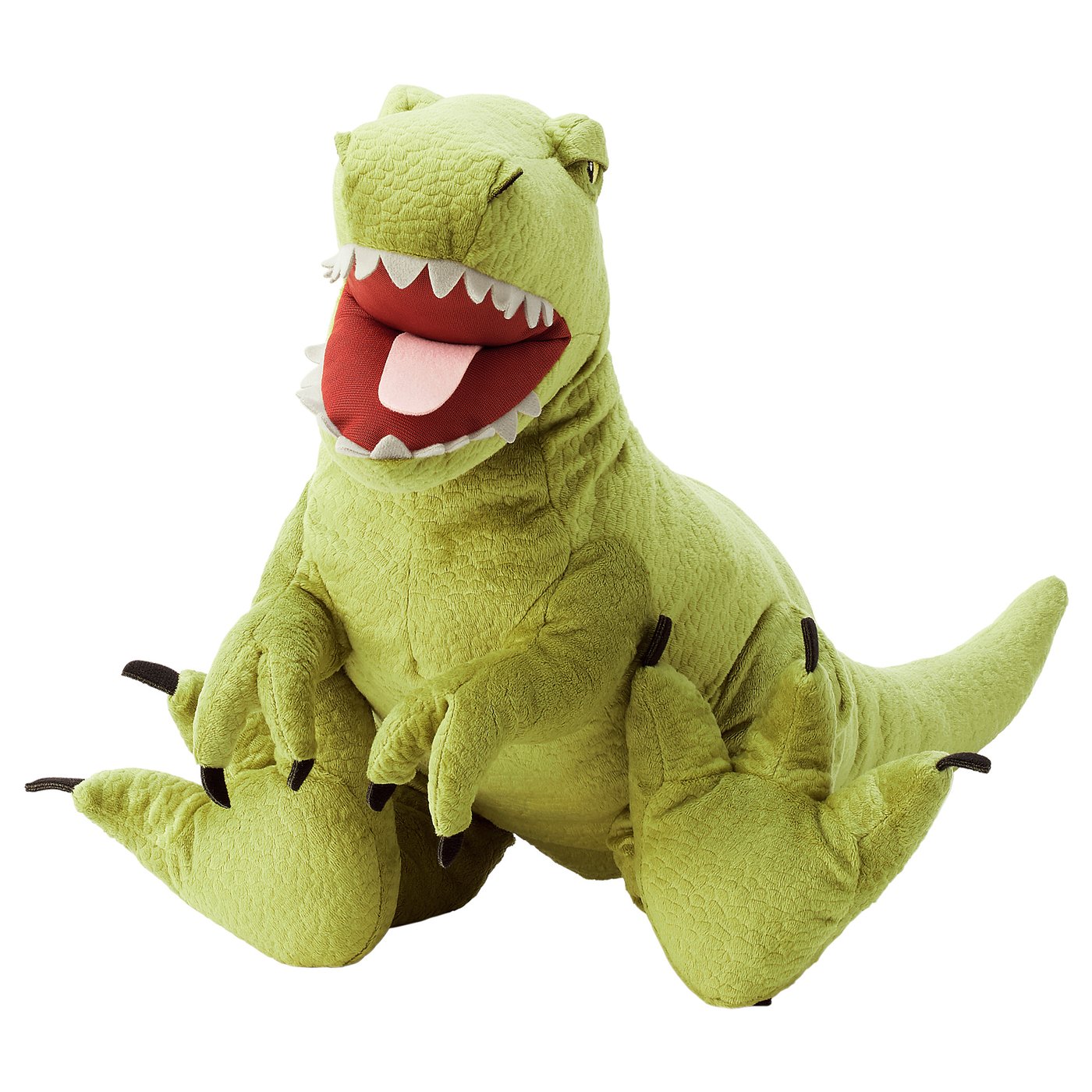 jattelik pluchen speelgoed dinosaurus dinosaurus thyrannosaurus rex 66 cm ikea