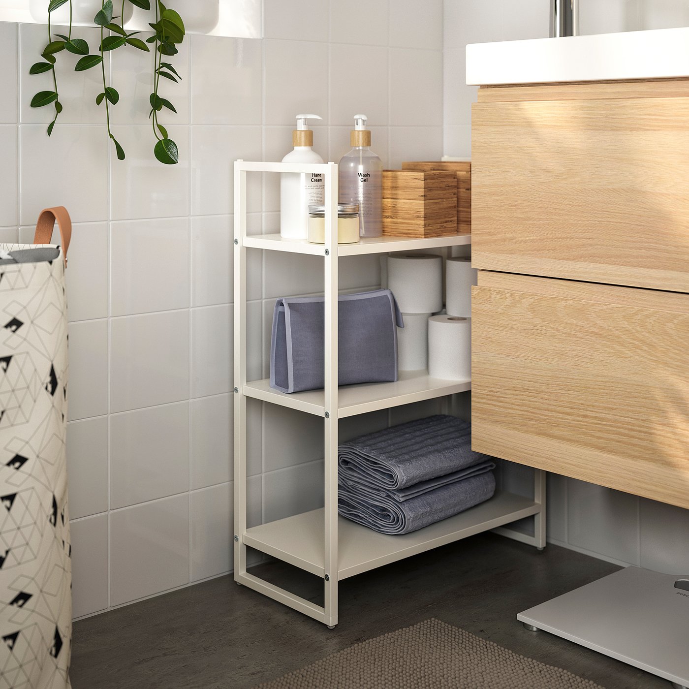 Jonaxel Stellingkast Wit 25x51x70 Cm Ikea
