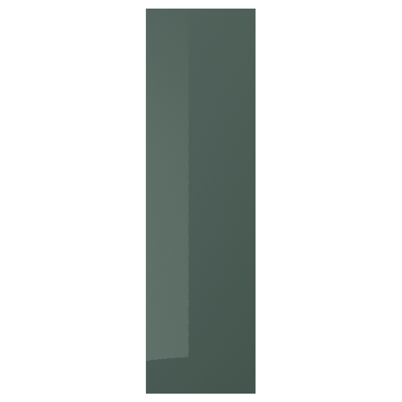 KALLARP Deur hoogglans donker grijsgroen 40x140 cm