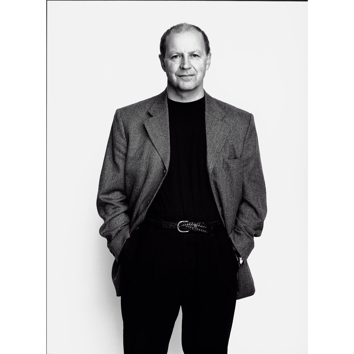 KALLAX Inzet met deur, wit gelazuurd eikeneffect, 33x33 cm