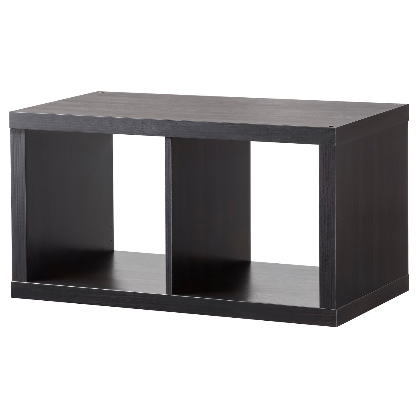 Kallax Open Kast Zwartbruin 77x42 Cm Ikea