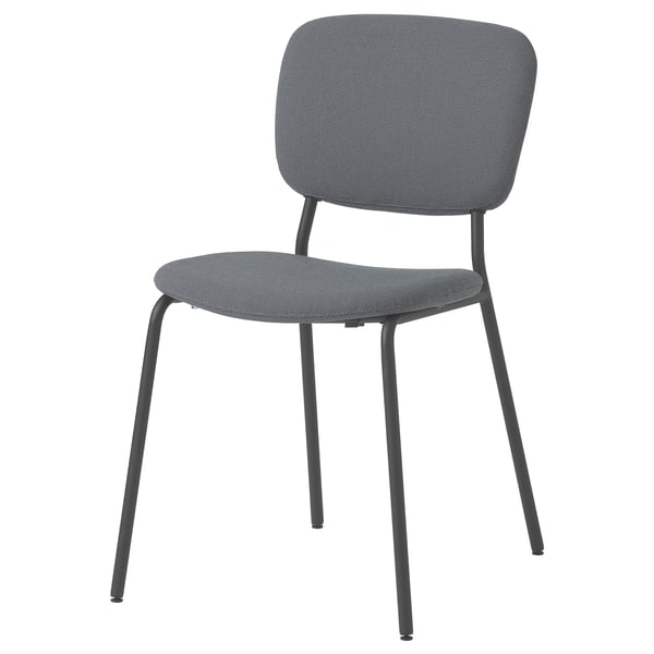 Karljan Eetkamerstoel Donkergrijs Kabusa Donkergrijs Ikea