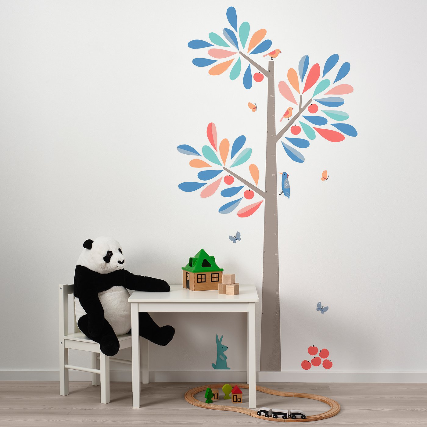 kinnared zelfklevende decoratie meetlat boom ikea