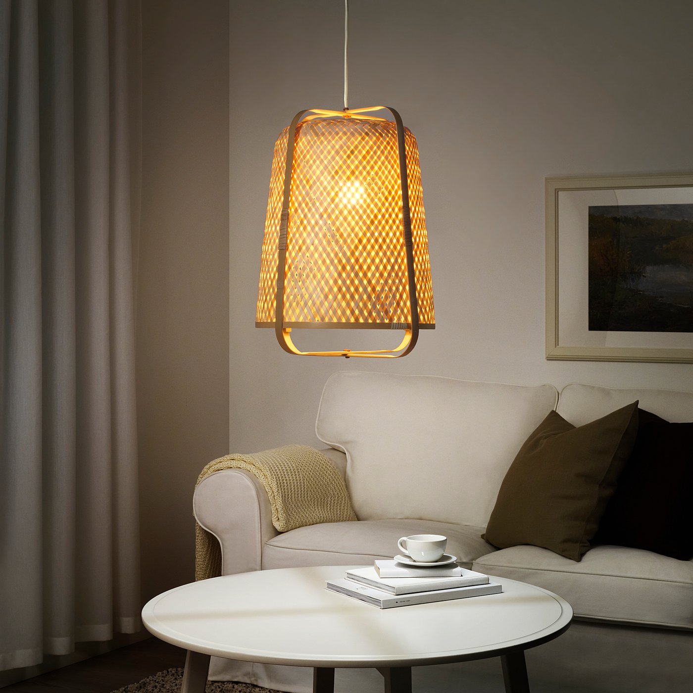 Knixhult Hanglamp Bamboe Ikea