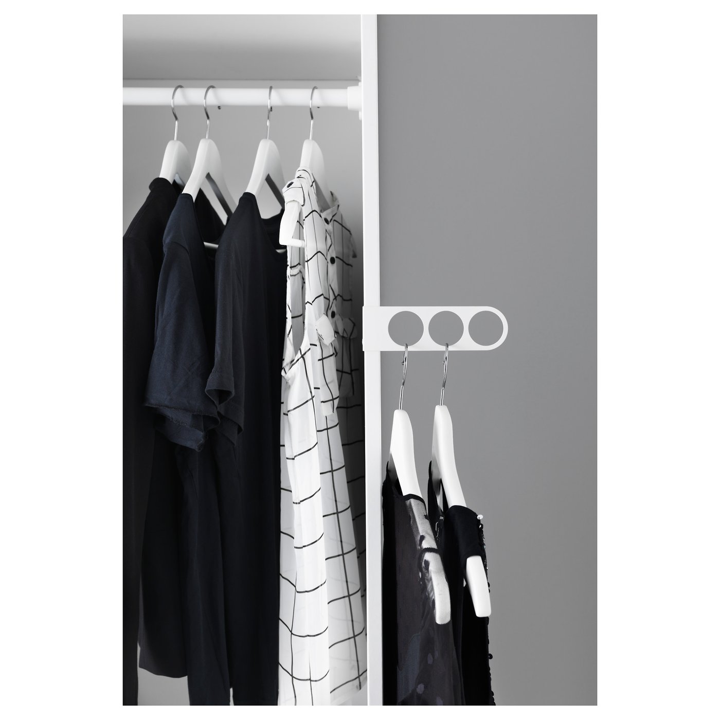 Komplement Multihanger Wit 17x5 Cm Ikea