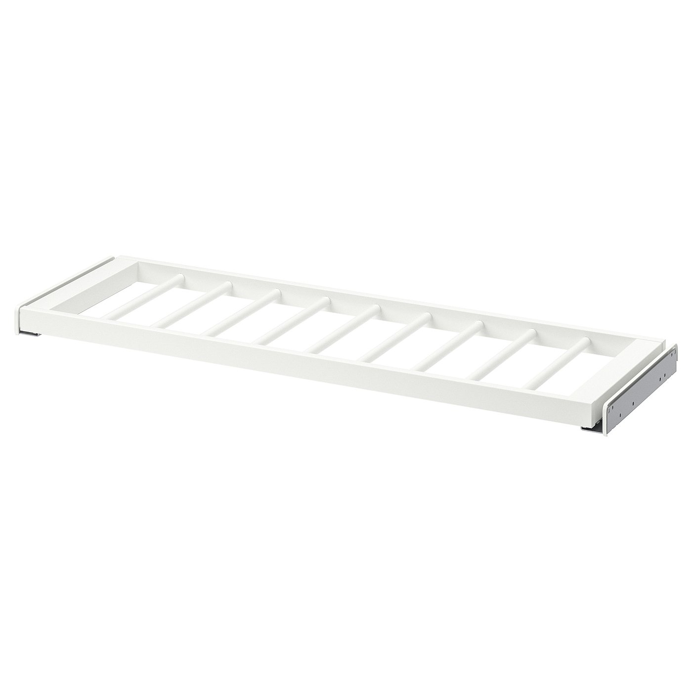 KOMPLEMENT Uittrekbare broekhanger wit 100x35 cm