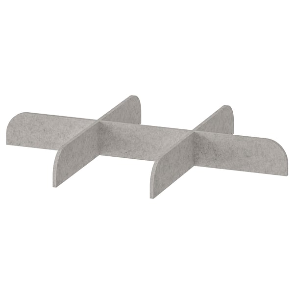 KOMPLEMENT schoenenrek, wit, kunststof, gebogen design.