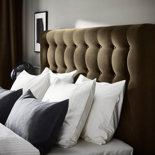 Boxspring KONGSFJORD, stevig, 180x200 cm, 99434810 IKEA