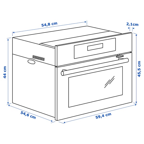 kulinarisk combimagnetron hetelucht ikea
