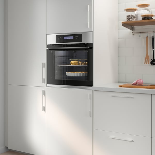 Kulinarisk Heteluchtoven Zelfreinigingsfunctie Roestvrij Staal Ikea