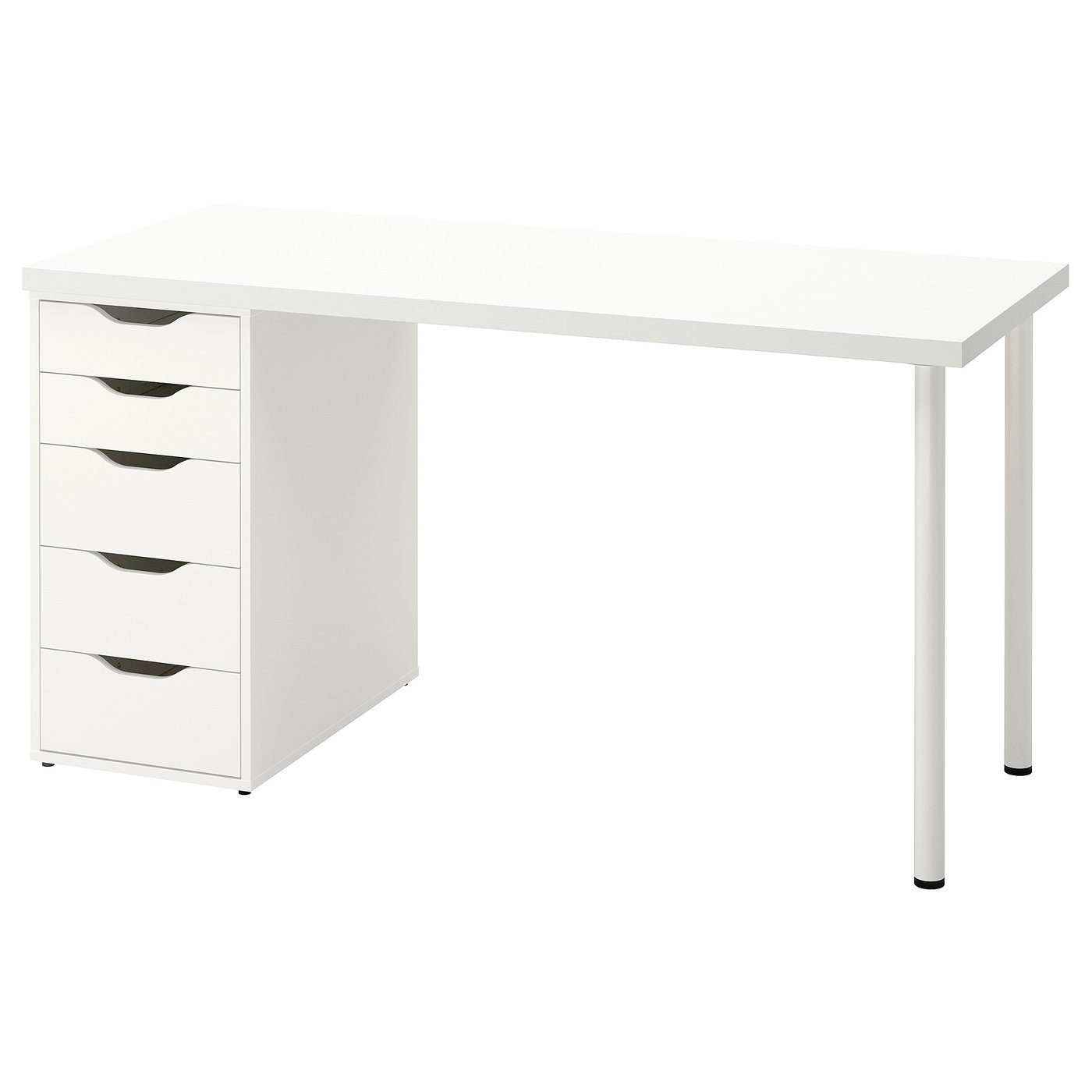 LAGKAPTEN / ALEX Bureau wit 140x60 cm