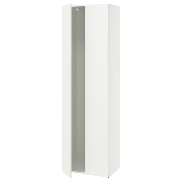 LASTARE Frame met deuren, wit, 60x42x200 cm