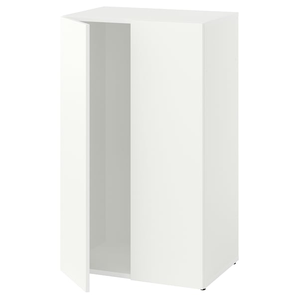 LASTARE Frame met deuren, wit, 60x42x100 cm