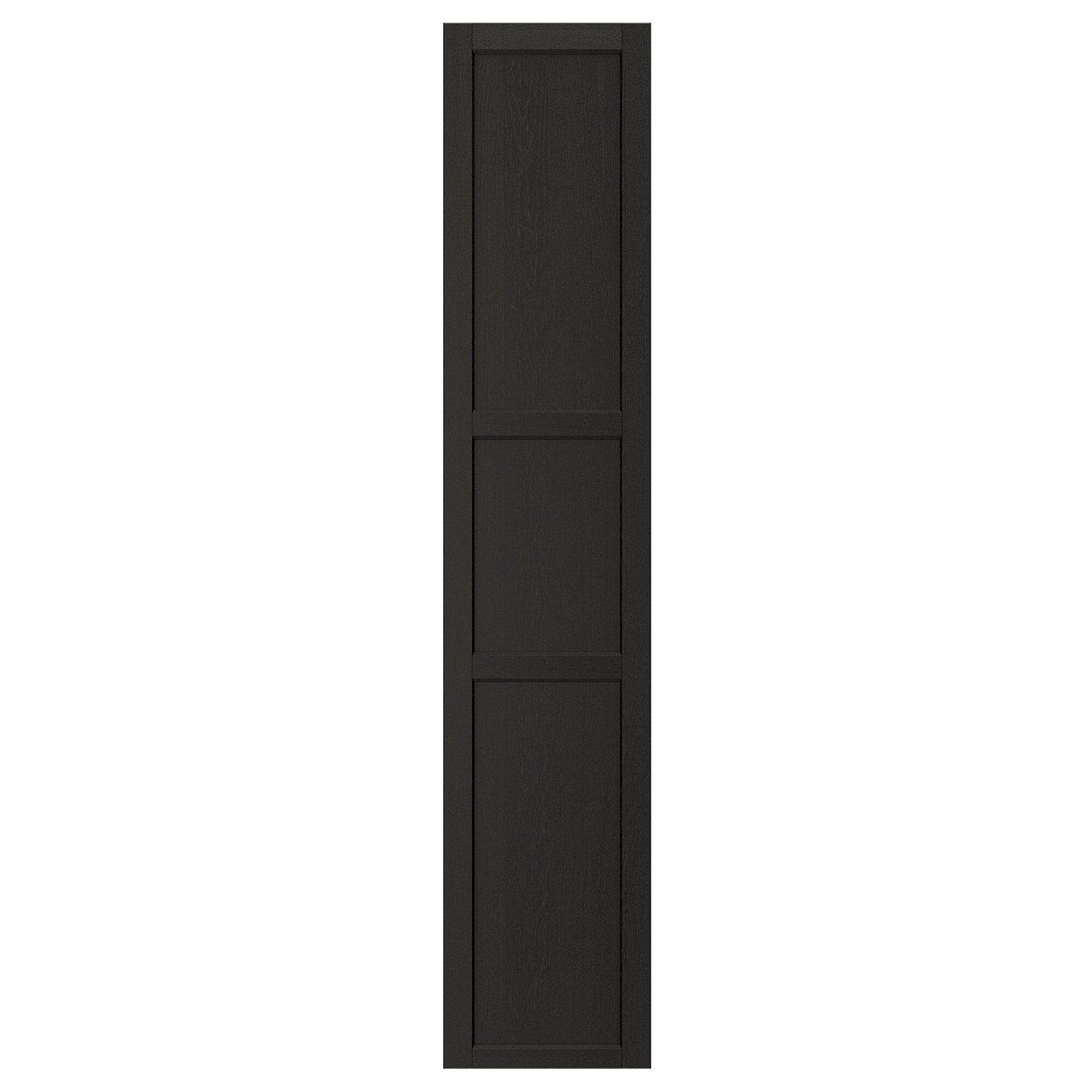 LERHYTTAN Deur zwart gelazuurd 40x200 cm