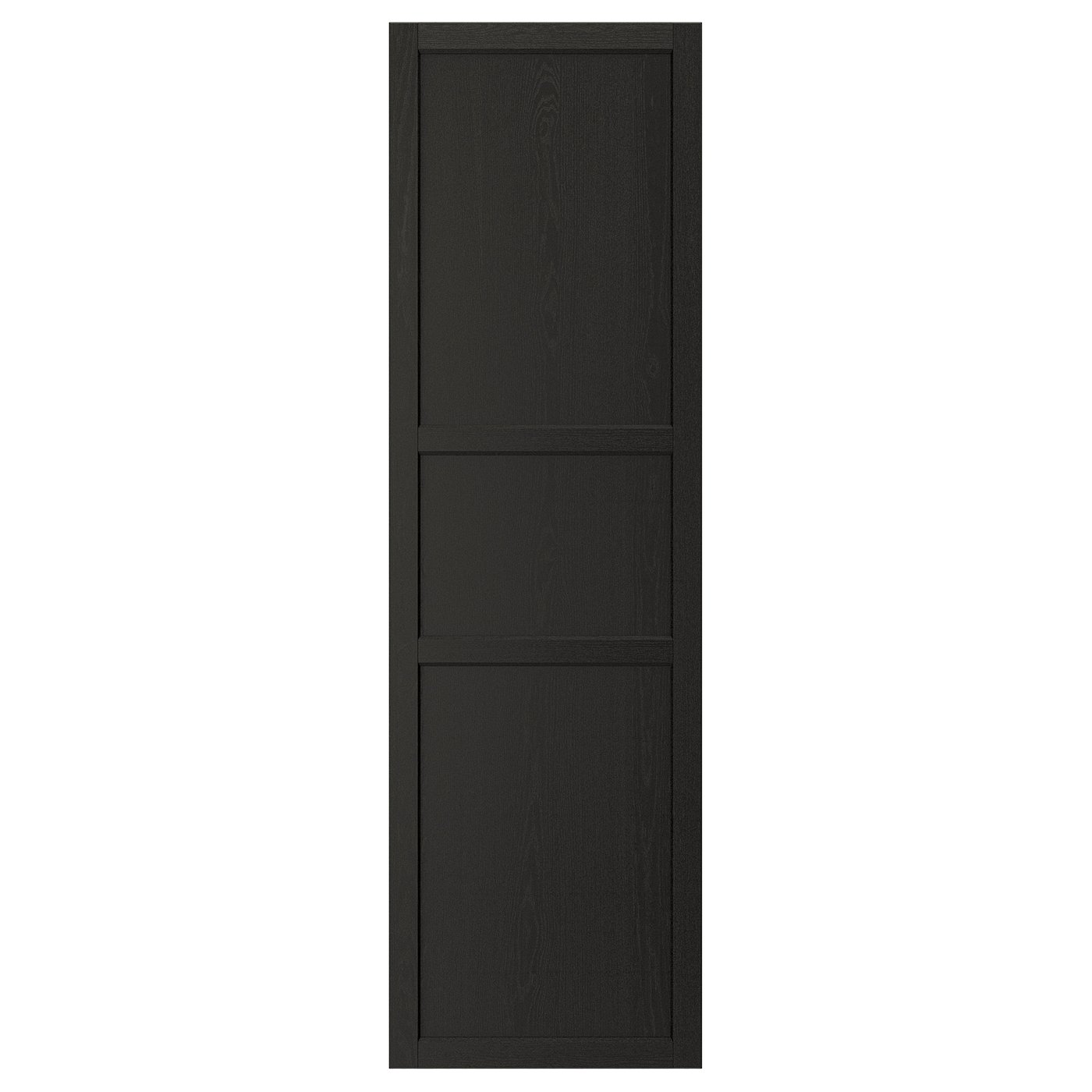 LERHYTTAN Deur zwart gelazuurd 60x200 cm