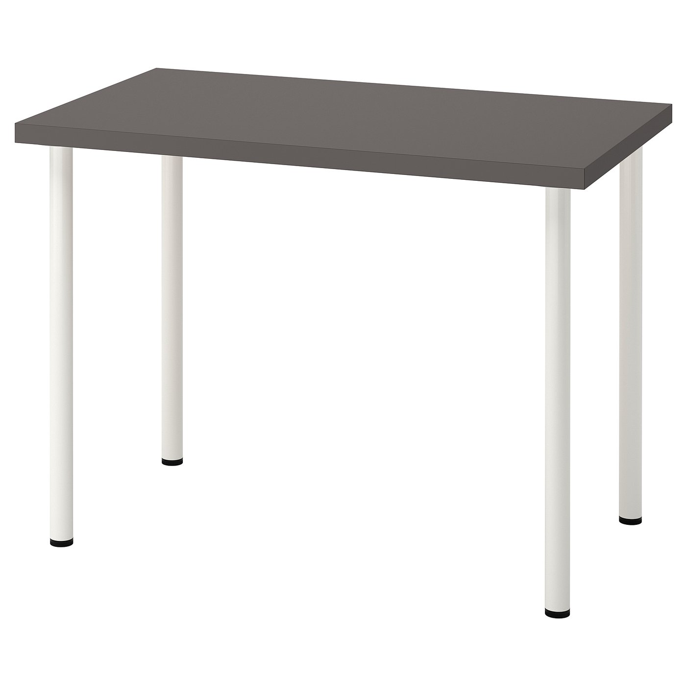 LINNMON / ADILS Tafel donkergrijs/wit 100x60 cm