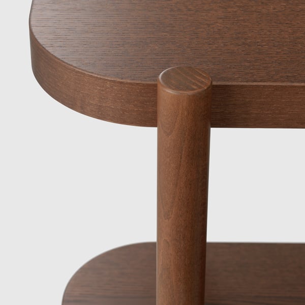 Listerby Sidetable Bruin 92x38x71 Cm Ikea