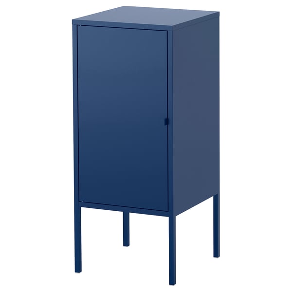 Lixhult Kast Metaal Donkerblauw 35x60 Cm Ikea