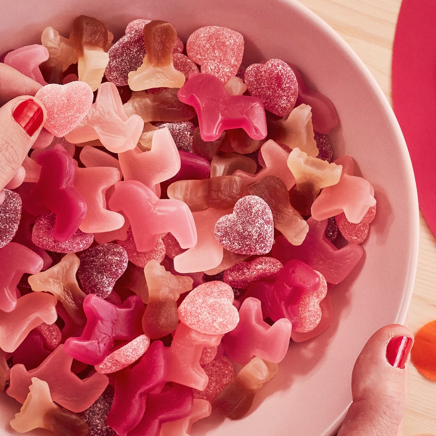 LÖRDAGSGODIS gemengde jelly gums, 450 g IKEA