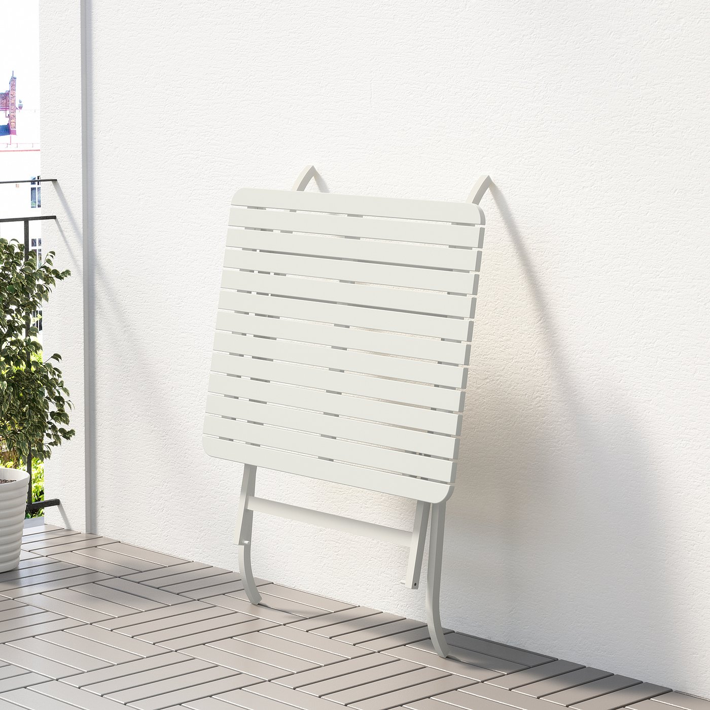 Malaro Tafel 2 Stoelen Buiten Wit Ikea