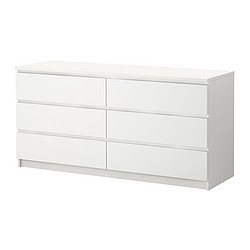Ikea malm ladekast 3 lades
