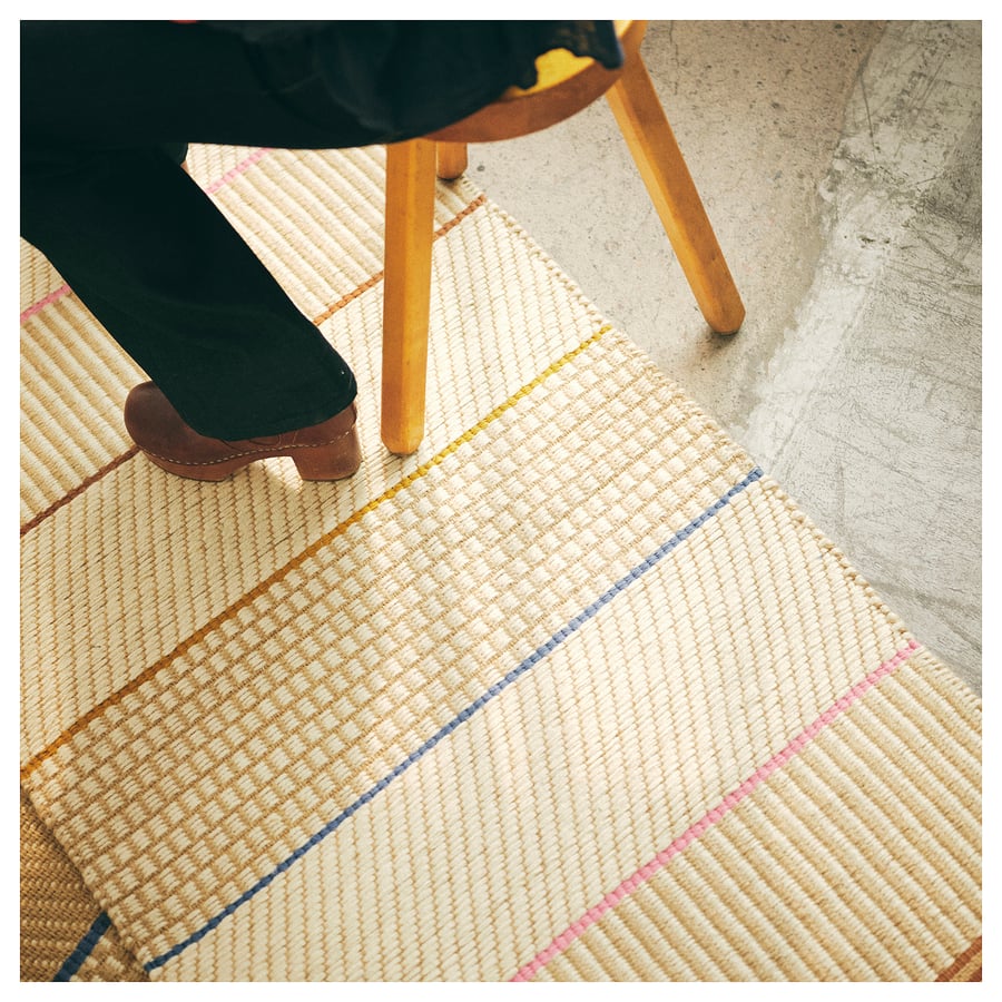 MÄVINN Loper, glad geweven, jute, 70x200 cm IKEA