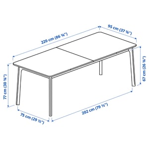 Uitschuifbare Ronde Tafel Eiken 120-200 cm Kopen