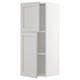 Witte METOD wandkast, traditionele stijl, verstelbare plank, duurzaam berkenhouten frame.