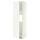 METOD Hoge kast koelkast of vriezer&deur, wit/Aspudden mat wit, 60x60x200 cm