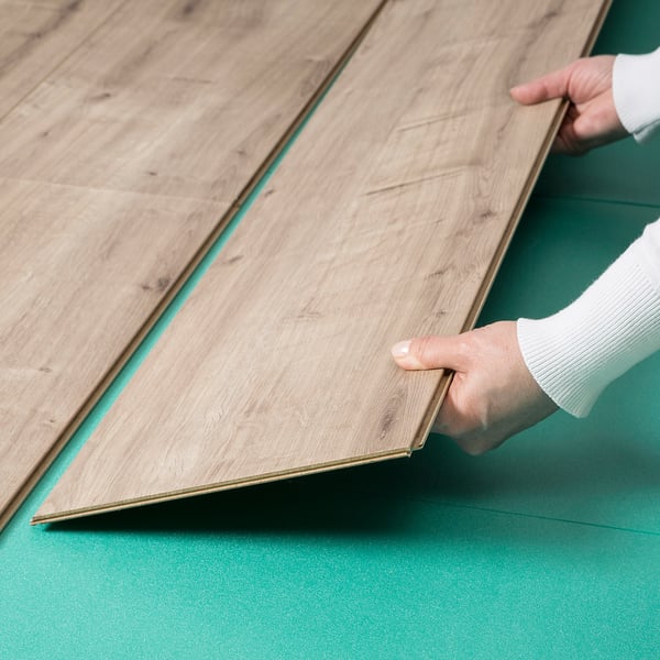 Myrmark Laminaat Eikenpatroon Grijsbruin Ikea