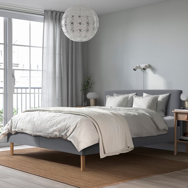 Modern design 2 persoons-bed extra vagância 180 x 200 cm, wit