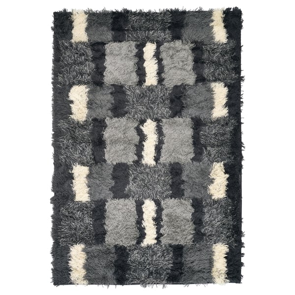 nautrup vloerkleed hoogpolig veelkleurig ikea