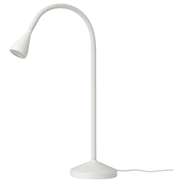 bende Mos Vergelding Led-bureaulamp, NÄVLINGE, wit - IKEA