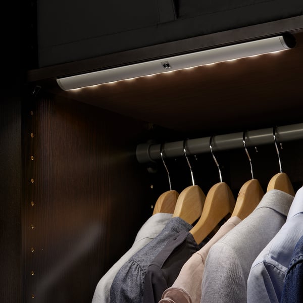 Norrfly Led Strip Aluminiumkleur 35 Cm Ikea