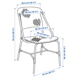Illustratie met afmetingen voor het product: NORRMANSÖ.
