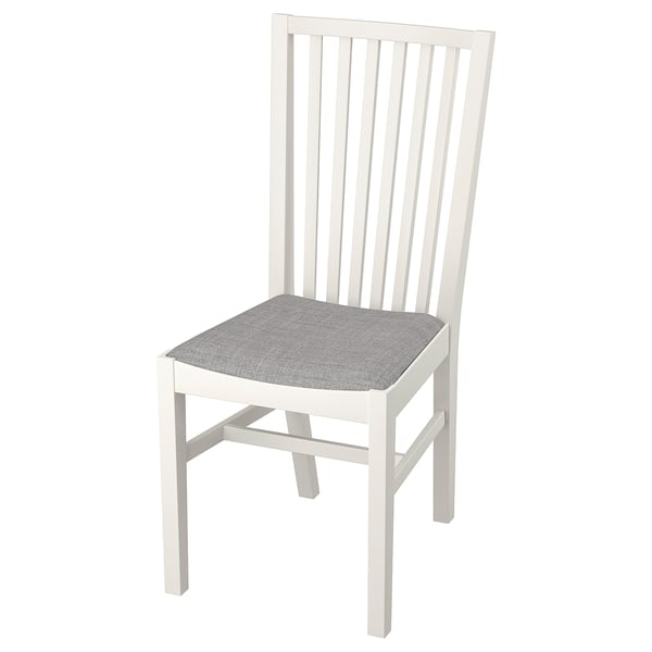 Norrnas Eetkamerstoel Wit Isunda Grijs Ikea