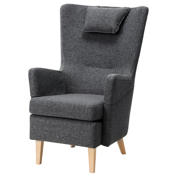 omtanksam fauteuil gunnared donkergrijs ikea