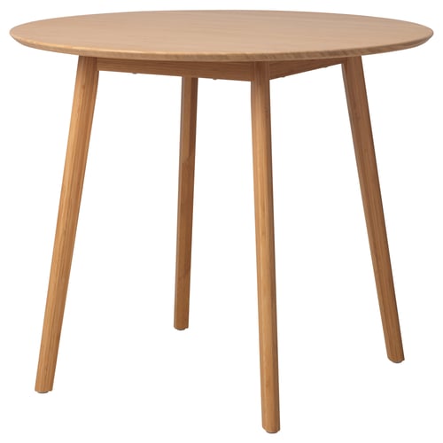 oppli tafel bamboe 90 cm ikea