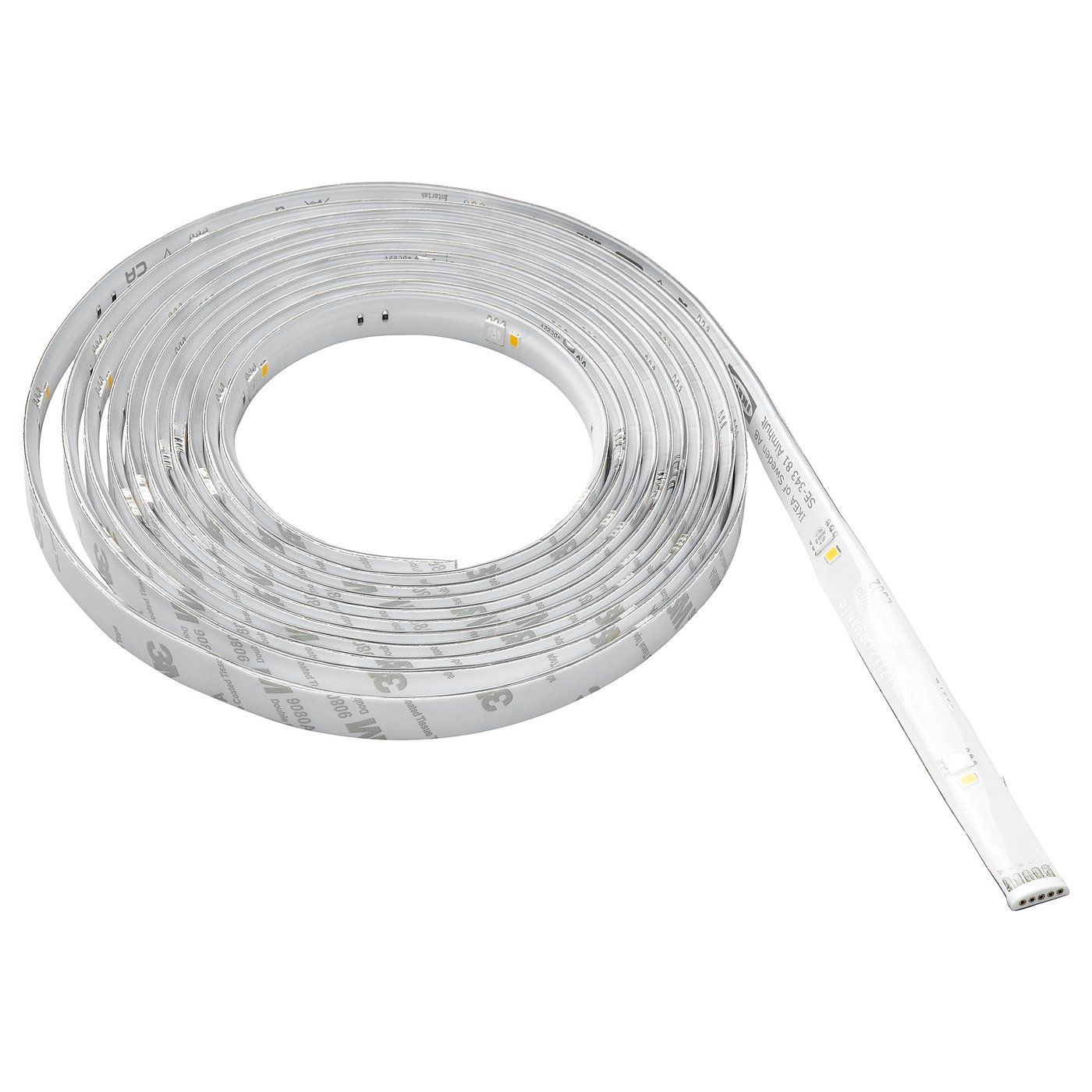 ORMANÄS Led-strip - smart draadloos dimbaar/gekleurd en wit spectrum 4 m