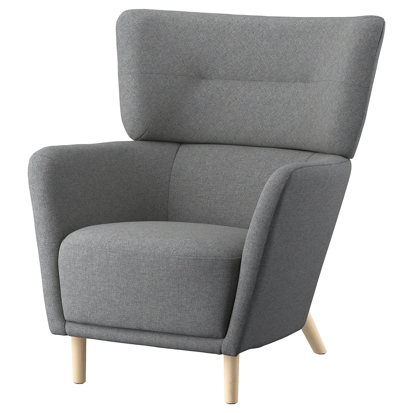 OSKARSHAMN Oorfauteuil Tibbleby beige/grijs
