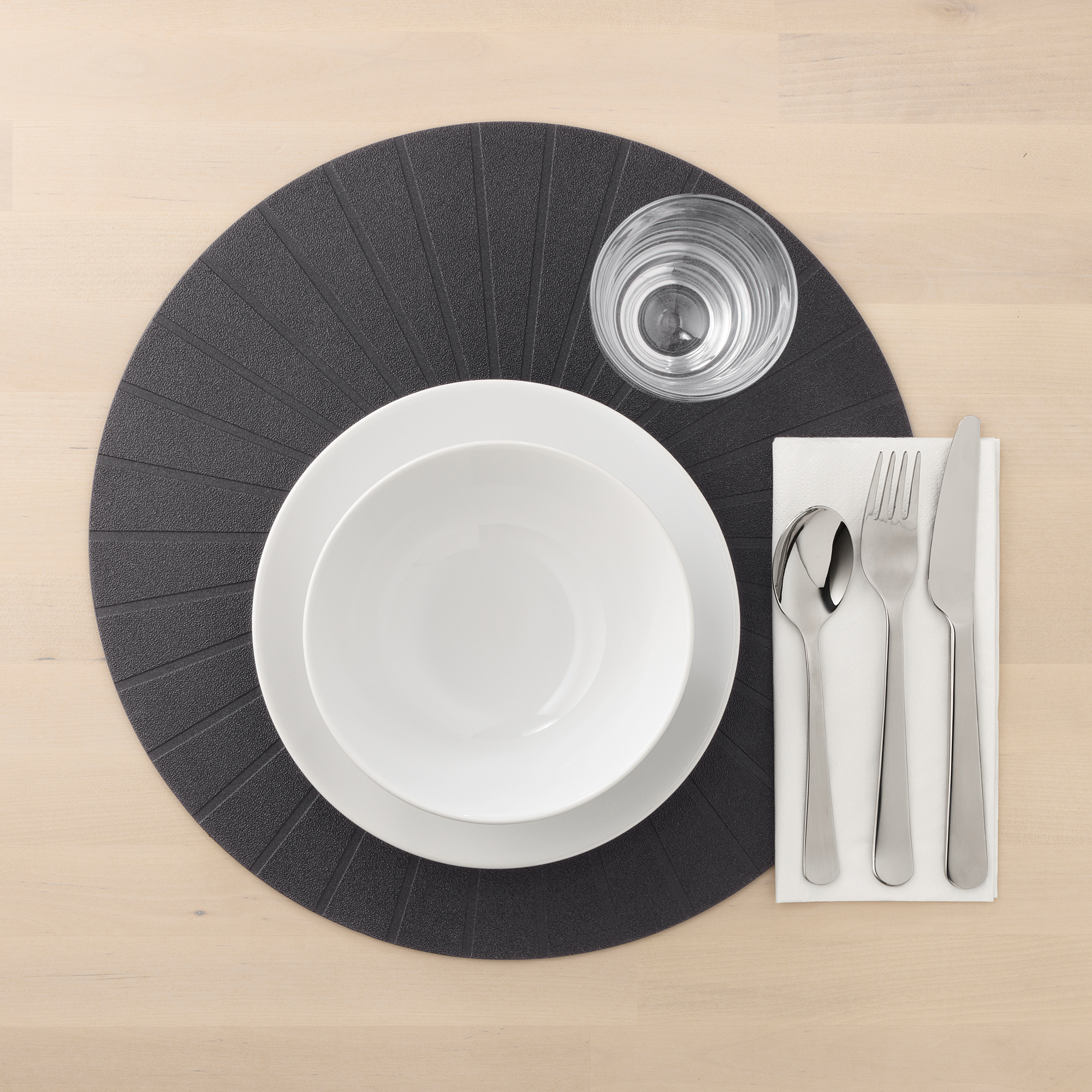 PANNÅ Placemat, zwart IKEA