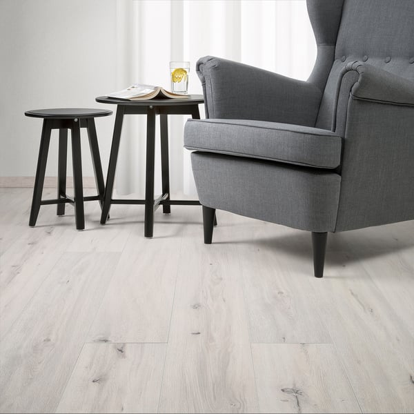 Prarie Laminaat Eikenpatroon Whitewash Ikea