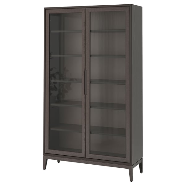 Regissor Vitrinekast Bruin 118x203 Cm Ikea