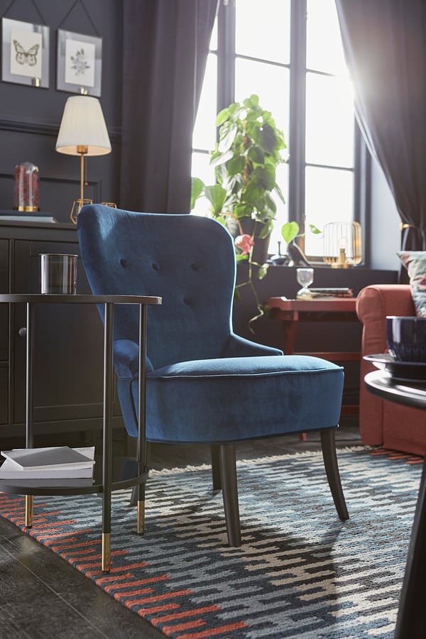 Resenstad Vloerkleed Glad Geweven Handgemaakt Veelkleurig Ikea