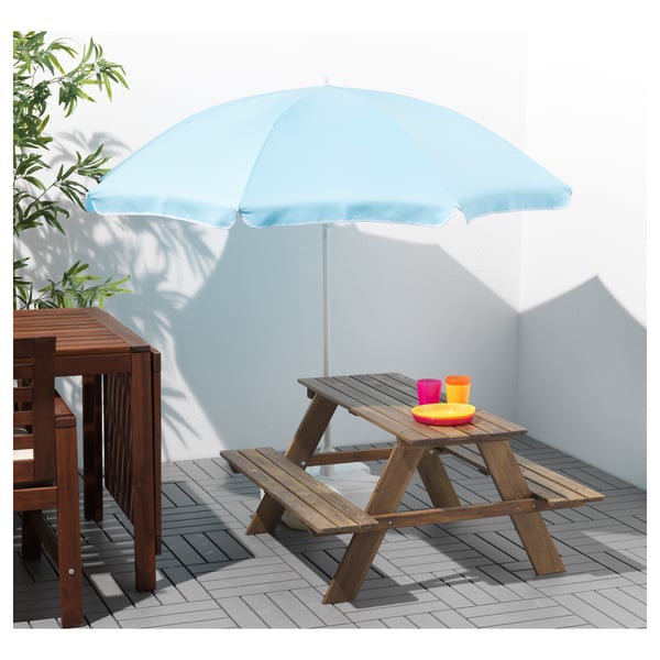 Picknicktafel Kind Met Parasol