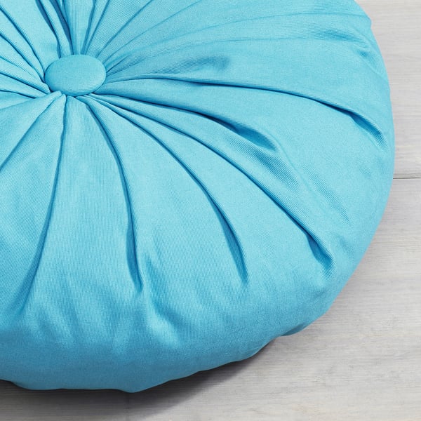 sammankoppla kussen rond blauw 40 cm ikea