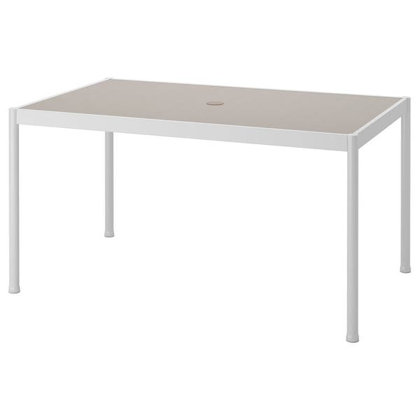 wenselijk Versterker riem Tafel SEGERÖN buiten wit/beige - IKEA